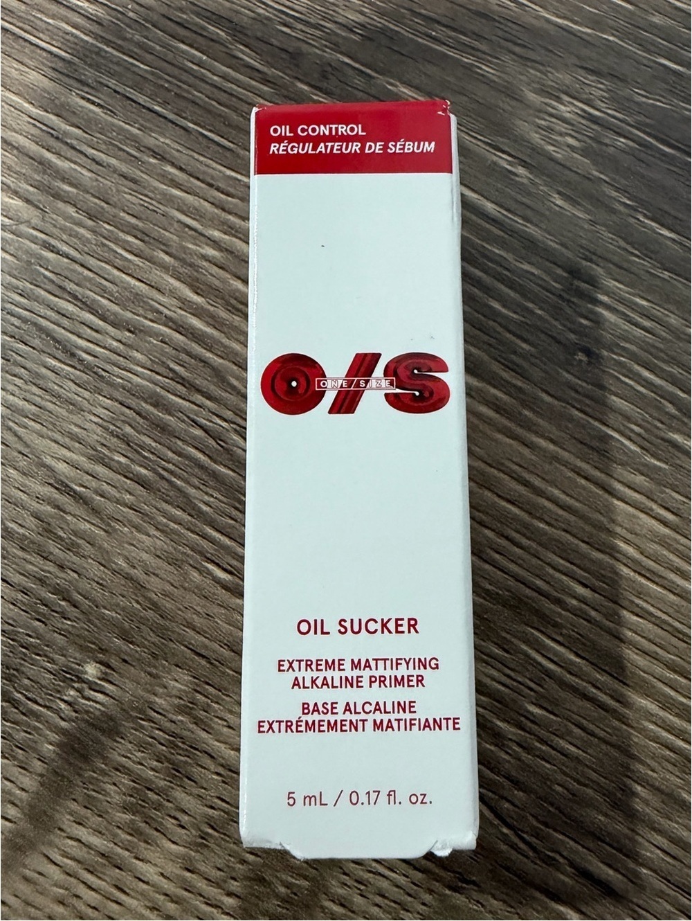 One/Size Oil Sucker Extreme Mattifying Alkaline Primer 5 ml